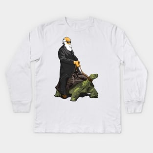 Galapagos Style Kids Long Sleeve T-Shirt